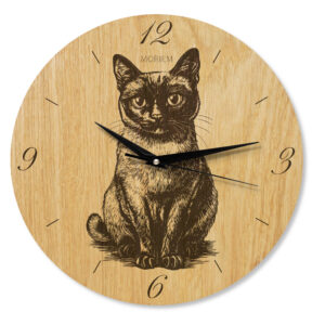 Wohnzimmeruhr Katze vrne