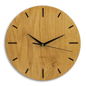 Wohnzimmeruhr modern - Wanduhr aus Holz 30 cm